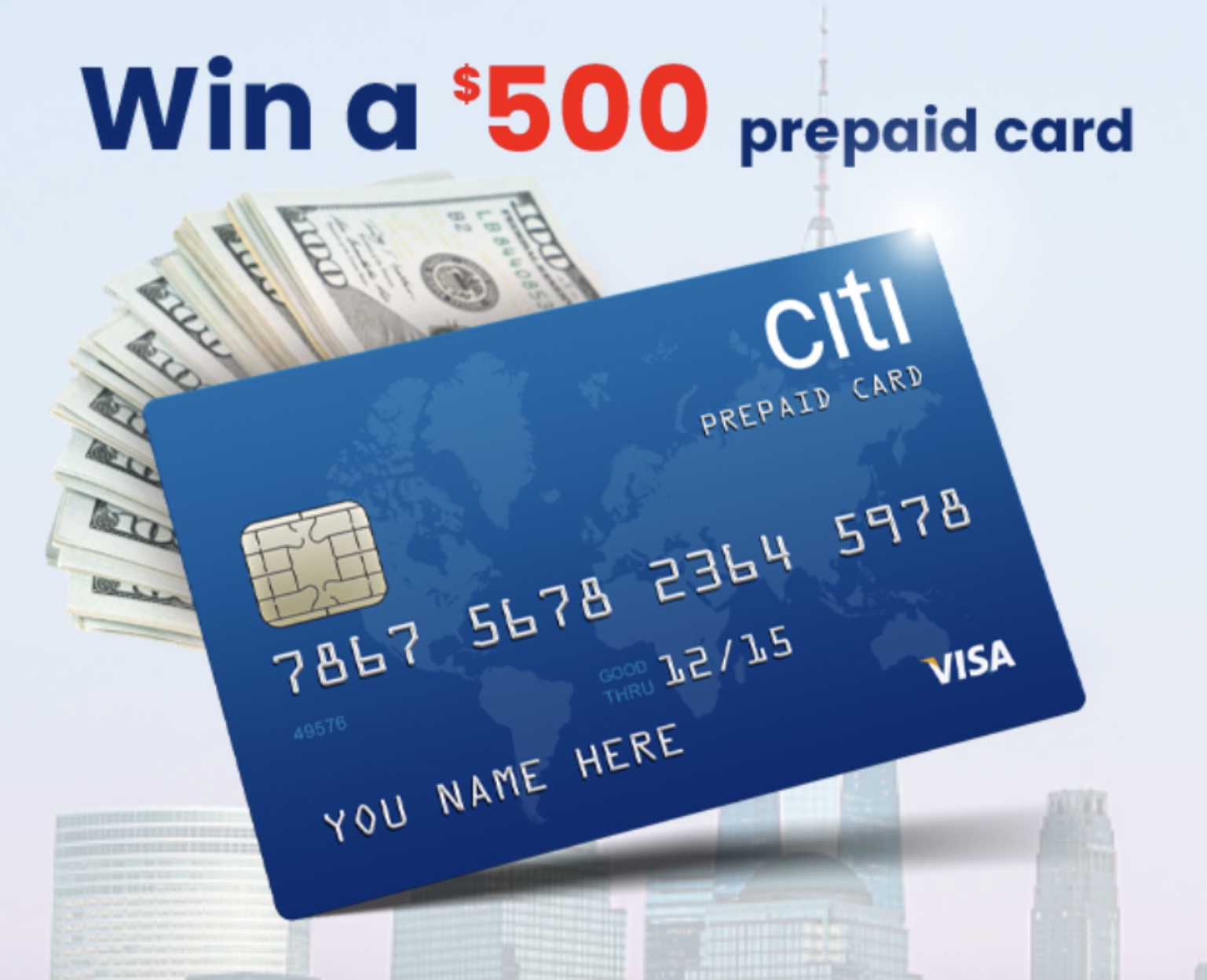 US Residents: Enter for a $500 Citi Prepaid Card (Email Required)